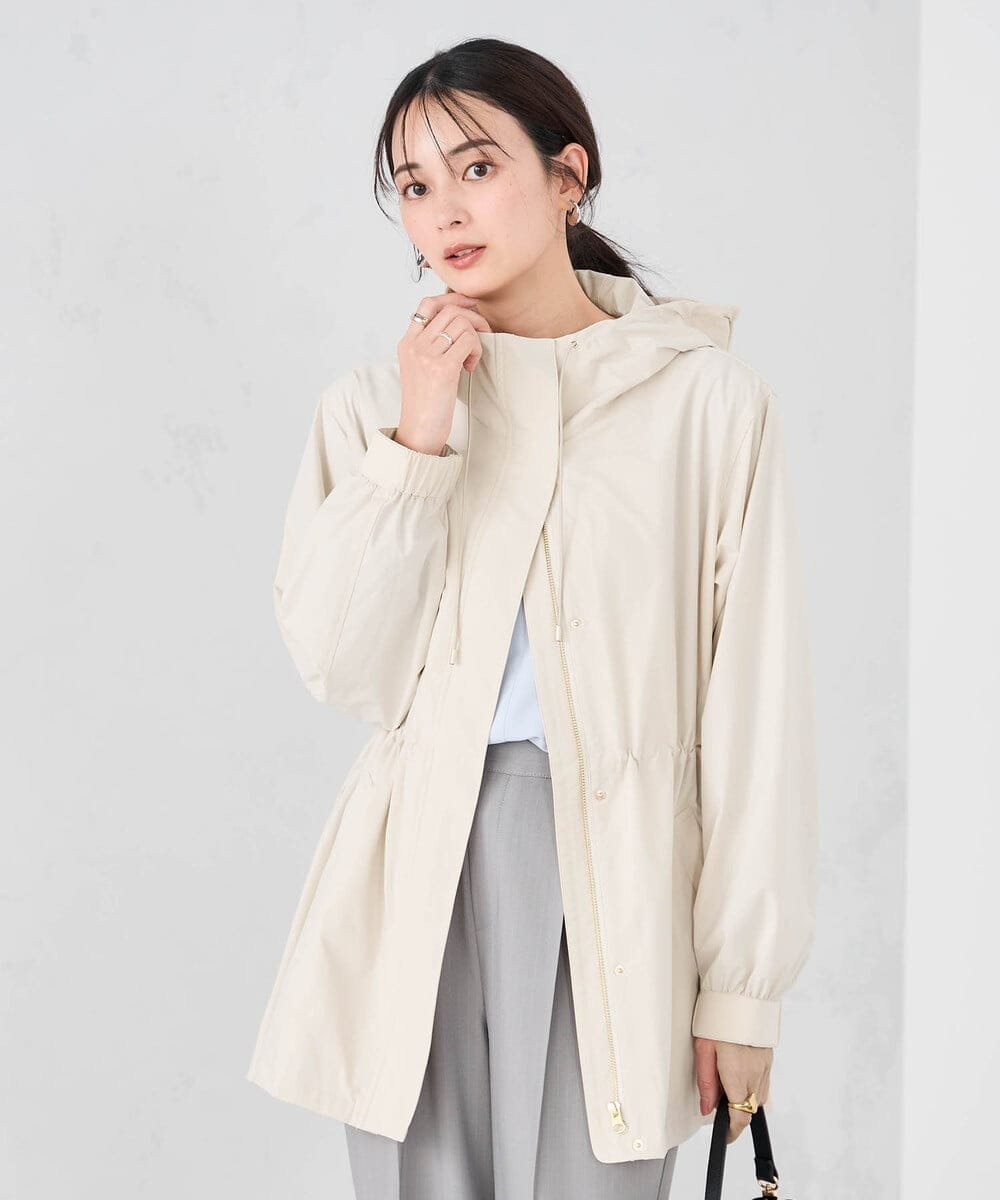 【アー ヴェー ヴェー/a.v.v】の【雑誌InRed(宝島社)4月号掲載】微撥水マウンテンパーカー インテリア・キッズ・メンズ・レディースファッション・服の通販 founy(ファニー) 　ファッション　Fashion　レディースファッション　Fashion for Women　トップス・カットソー　Cut & Sew Tops　レディースパーカー・カジュアルフーディー　Casual Hoodies & Sweatshirts　春　Spring　秋　Autumn　4月号　April Issue　スタイリッシュ　Stylish, Fashionable　雑誌　Magazine, Fashion Magazine　定番　Standard, Basic Item　パーカー　Hoodie, Parka　ヨーク　Yoke, Yoke Design　冬　Winter / This Winter　再入荷　Restock / Back in Stock　おすすめ　Recommended / Our Picks　夏　Summer　ビジネス 仕事 通勤　Business / Work / Commuting　アイボリー|ID: prp329100004918406 ipo3291000000036890291