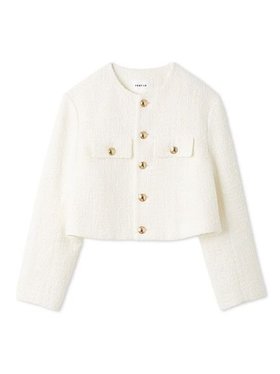 【フレイ アイディー/FRAY I.D】のクロップドツイードジャケット 人気、トレンドファッション・服の通販 founy(ファニー) ファッション Fashion レディースファッション Fashion for Women アウター Coat / Outerwear Collection レディースジャケット・軽アウター Jackets クロップド Cropped, Short Length ジャケット Jacket, Outerwear スマート Smart, Elegant ツイード Twill, Twill Weave フォーマル Formal, Dressy フロント Front, Front Design エレガント 上品 Elegant |ID:prp329100004918410