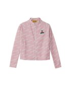 【ヒステリックグラマー/HYSTERIC GLAMOUR】のCHEERY刺繍 ジャケット 人気、トレンドファッション・服の通販 founy(ファニー) ファッション Fashion レディースファッション Fashion for Women アウター Coat / Outerwear Collection レディースジャケット・軽アウター Jackets なめらか Smooth, Silky Texture シンプル Simple, Minimal ジャカード／ジャガード Jacquard, Woven Pattern ジャケット Jacket, Outerwear スポーティ Sporty, Casual Athletic ダブル Double, Double-Breasted thumbnail ピンク系柄|ID: prp329100004918411 ipo3291000000036890309