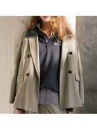 【エミ/emmi】の【セットアップ対応】ダブルブレストテーラードジャケット 人気、トレンドファッション・服の通販 founy(ファニー) ファッション Fashion レディースファッション Fashion for Women アウター Coat / Outerwear Collection レディースジャケット・軽アウター Jackets テーラードジャケット / 通勤・きれいめスタイル Tailored Jackets & Blazers クラシック Classic, Timeless Style ジャケット Jacket, Outerwear ストレート Straight, Straight Cut スマート Smart, Elegant スリット Slit, Slit Detail セットアップ Set-Up, Coordinated Outfit ポケット Pocket, Pocket Detail マニッシュ Mannish, Boyish ワイド Wide, Wide Fit thumbnail OLV[027]|ID: prp329100004918412 ipo3291000000036890314