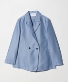 【ユナイテッドアローズ/UNITED ARROWS】のシアー テーラードジャケット -ウォッシャブル- 人気、トレンドファッション・服の通販 founy(ファニー) ファッション Fashion レディースファッション Fashion for Women アウター Coat / Outerwear Collection レディースジャケット・軽アウター Jackets テーラードジャケット / 通勤・きれいめスタイル Tailored Jackets & Blazers ウォッシャブル Machine Washable オーガンジー Organza Fabric シアー Sheer, See-Through シャイニー Shiny, Glossy Finish ジャケット Jacket, Outerwear スラックス Slacks, Dress Pants ダブル Double, Double-Breasted デニム Denim, Jeans Material フォルム Silhouette, Form エレガント 上品 Elegant 半袖 Short Sleeve, Half Sleeve 春 Spring ビジネス 仕事 通勤 Business / Work / Commuting thumbnail LT.BLUE|ID: prp329100004918418 ipo3291000000036890334