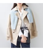 【インディヴィ/INDIVI】の【花粉付着防止/撥水/UVケア】名品トレンチコート 人気、トレンドファッション・服の通販 founy(ファニー) ファッション Fashion レディースファッション Fashion for Women アウター Coat / Outerwear Collection コート・ロングコート・ピーコート Long Coats, Peacoats & More トレンチコート / 春秋の定番アウター Trench Coats 春 Spring コンパクト Compact, Small Size スタイリッシュ Stylish, Fashionable スマート Smart, Elegant スーツ Suit, Formalwear ツイル Twist, Twisted Detail デニム Denim, Jeans Material バランス Balance, Style Balance フォルム Silhouette, Form ポケット Pocket, Pocket Detail エレガント 上品 Elegant ビジネス 仕事 通勤 Business / Work / Commuting thumbnail ライトベージュ|ID: prp329100004918421 ipo3291000000036890347