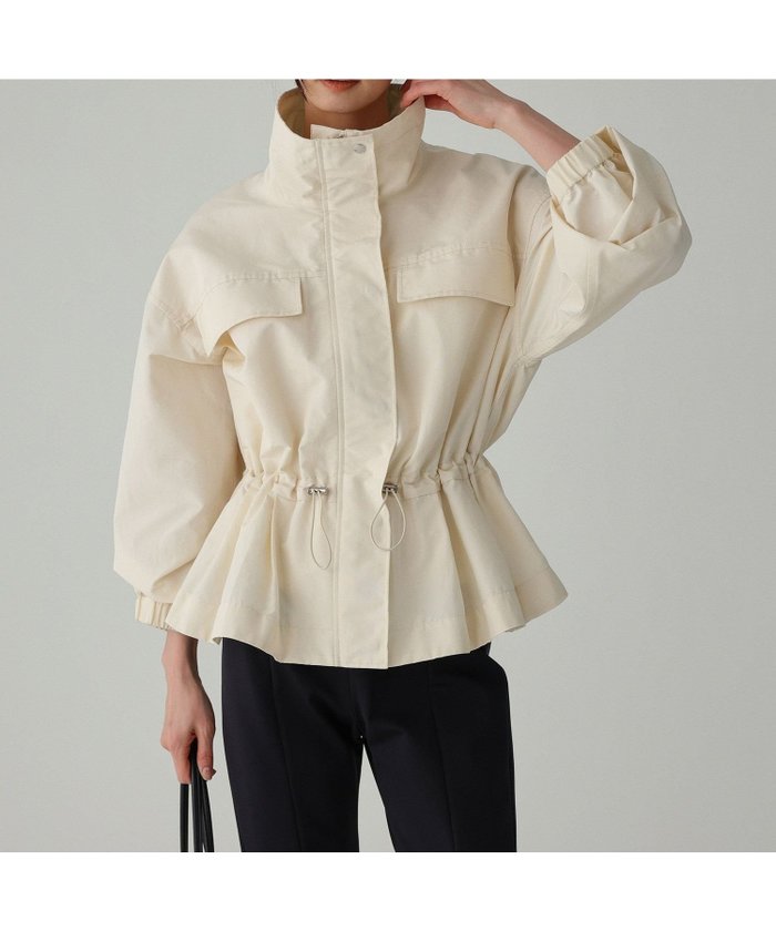 【バビロン/BABYLONE / KIDS】の撥水ナイロンペプラムブルゾン インテリア・キッズ・メンズ・レディースファッション・服の通販 founy(ファニー) https://founy.com/ ファッション Fashion キッズファッション Fashion for Kids スタンド Stand Collar, Upright Stand バランス Balance, Style Balance ブルゾン Blouson, Bomber Jacket ペプラム Peplum, Flared Hem 再入荷 Restock / Back in Stock おすすめ Recommended / Our Picks 2026年 2026 |ID: prp329100004918428 ipo3291000000036890375