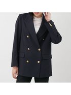 【ミラオーウェン/Mila Owen】の金釦ダブルブレストロングブレザー 人気、トレンドファッション・服の通販 founy(ファニー) 雑誌掲載アイテム Magazine Picks & Fashion Features ファッション雑誌 Fashion Magazines オッジ Oggi ファッション Fashion レディースファッション Fashion for Women エレガント 上品 Elegant 秋 Autumn 12月号 December Issue ストライプ Stripe, Striped Pattern スマート Smart, Elegant 雑誌 Magazine, Fashion Magazine トレンド Trend, Trending Now 定番 Standard, Basic Item フラップ Flap, Flap Pocket ポケット Pocket, Pocket Detail thumbnail DNVY[090]|ID: prp329100004918437 ipo3291000000036890407