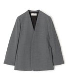 【トゥモローランド/TOMORROWLAND】のSuper140 sトロピカルウール ノーカラージャケット 人気、トレンドファッション・服の通販 founy(ファニー) ファッション Fashion レディースファッション Fashion for Women アウター Coat / Outerwear Collection レディースジャケット・軽アウター Jackets ノーカラージャケット / シンプル上品コーデ Collarless Jackets オケージョン Occasion Wear カーディガン Cardigan, Knitwear ジャケット Jacket, Outerwear スラックス Slacks, Dress Pants セットアップ Set-Up, Coordinated Outfit thumbnail 17 チャコールグレー|ID: prp329100004918439 ipo3291000000036890413