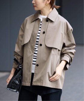 【イエナ/IENA】のシングルトレンチショートコート 人気、トレンドファッション・服の通販 founy(ファニー) ファッション Fashion レディースファッション Fashion for Women アウター Coat / Outerwear Collection コート・ロングコート・ピーコート Long Coats, Peacoats & More 2026年 2026 ショート Short, Short Length シンプル Simple, Minimal トレンチ Trench, Trench Coat バランス Balance, Style Balance ワイド Wide, Wide Fit |ID:prp329100004918440