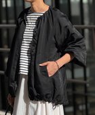 【ビアズリー/BEARDSLEY】のギャザーブルゾン 人気、トレンドファッション・服の通販 founy(ファニー) ファッション Fashion レディースファッション Fashion for Women アウター Coat / Outerwear Collection ブルゾンジャケット・スポーティアウター Blouson Jackets ギャザー Gathered, Ruffled ジップ Zip, Zipper スリーブ Sleeve, Long Sleeve / Short Sleeve ドローコード Drawcord, Drawstring Cord ブルゾン Blouson, Bomber Jacket ポケット Pocket, Pocket Detail 再入荷 Restock / Back in Stock エレガント 上品 Elegant thumbnail ブラック|ID: prp329100004918441 ipo3291000000036890419