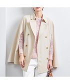 【ユナイテッドアローズ/UNITED ARROWS】のケープ ミドル トレンチコート OFF WHITE|ID: prp329100004918444 ipo3291000000036890433