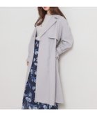 【クチュール ブローチ/Couture Brooch】の【撥水・ハレの日・通勤】ロングトレンチコート ライトグレー|ID: prp329100004918449 ipo3291000000036890452