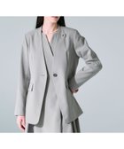 【ノーク/N.O.R.C】のカラーレスダブルジャケット【CLEAN MOTION】 人気、トレンドファッション・服の通販 founy(ファニー) ファッション Fashion レディースファッション Fashion for Women アウター Coat / Outerwear Collection レディースジャケット・軽アウター Jackets 春 Spring 今季 This Season, Current Season 吸水 Absorbent, Quick-Dry シンプル Simple, Minimal ジャケット Jacket, Outerwear ストレッチ Stretch, Stretchy Fabric フロント Front, Front Design メランジ Melange, Mixed Yarn おすすめ Recommended / Our Picks エレガント 上品 Elegant thumbnail グレージュ|ID: prp329100004918450 ipo3291000000036890455