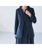 【ノーク/N.O.R.C】のカラーレスダブルジャケット【CLEAN MOTION】 人気、トレンドファッション・服の通販 founy(ファニー) ファッション Fashion レディースファッション Fashion for Women アウター Coat / Outerwear Collection レディースジャケット・軽アウター Jackets 春 Spring 今季 This Season, Current Season 吸水 Absorbent, Quick-Dry シンプル Simple, Minimal ジャケット Jacket, Outerwear ストレッチ Stretch, Stretchy Fabric フロント Front, Front Design メランジ Melange, Mixed Yarn おすすめ Recommended / Our Picks エレガント 上品 Elegant thumbnail ネイビー|ID: prp329100004918450 ipo3291000000036890456