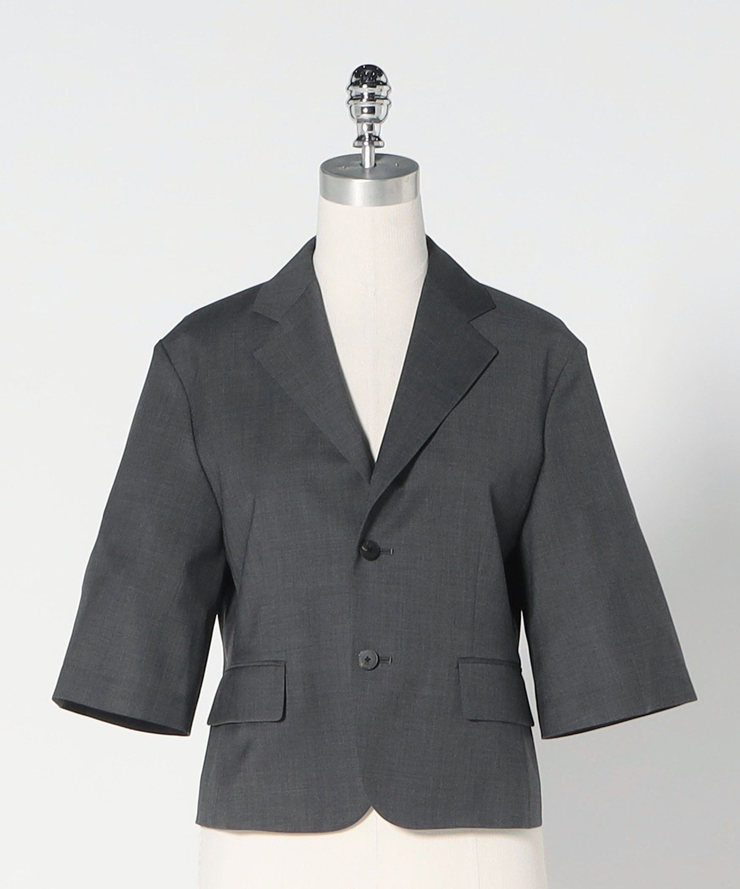 【ユナイテッドアローズ/UNITED ARROWS】のLOEFF トロピカルウール ショートスリーブ ジャケット 人気、トレンドファッション・服の通販 founy(ファニー) 　ファッション　Fashion　レディースファッション　Fashion for Women　アウター　Coat / Outerwear Collection　レディースジャケット・軽アウター　Jackets　キュロット　Culottes, Wide Shorts　コンパクト　Compact, Small Size　サマー　Summer, Summer Style　ショート　Short, Short Length　ジャケット　Jacket, Outerwear　スマート　Smart, Elegant　スリーブ　Sleeve, Long Sleeve / Short Sleeve　セットアップ　Set-Up, Coordinated Outfit　バランス　Balance, Style Balance　半袖　Short Sleeve, Half Sleeve　ワイド　Wide, Wide Fit　アウトレット　Outlet / Clearance　おすすめ　Recommended / Our Picks　 other-1|ID: prp329100004918451 ipo3291000000036890457