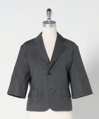 【ユナイテッドアローズ/UNITED ARROWS】のLOEFF トロピカルウール ショートスリーブ ジャケット MD.GRAY|ID: prp329100004918451 ipo3291000000036890458