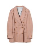 【トゥモローランド/TOMORROWLAND】のレーヨンリネン グレンチェックジャケット 44 ベージュ系|ID: prp329100004918457 ipo3291000000036890479