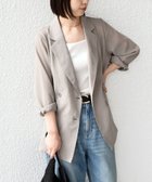 【シップス フォー ウィメン/SHIPS】のSHIPS Colors 手洗い可能 シアー リネンライク ダブルジャケット 人気、トレンドファッション・服の通販 founy(ファニー) ファッション Fashion レディースファッション Fashion for Women アウター Coat / Outerwear Collection レディースジャケット・軽アウター Jackets シアー Sheer, See-Through ジャケット Jacket, Outerwear ダブル Double, Double-Breasted 羽織 Haori, Light Jacket メンズ Men's, Menswear リネン Linen, Linen Fabric ルーズ Loose, Oversized アウトレット Outlet / Clearance ビジネス 仕事 通勤 Business / Work / Commuting thumbnail グレー|ID: prp329100004918461 ipo3291000000036890490