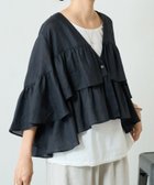 【ビアズリー/BEARDSLEY】のリネンフリル羽織 人気、トレンドファッション・服の通販 founy(ファニー) ファッション Fashion レディースファッション Fashion for Women 春 Spring デニム Denim, Jeans Material フェミニン Feminine, Girly フリル Frill, Ruffle フロント Front, Front Design ポケット Pocket, Pocket Detail 羽織 Haori, Light Jacket リネン Linen, Linen Fabric ワイド Wide, Wide Fit S/S・春夏 SS, Spring/Summer, Warm Season 再入荷 Restock / Back in Stock 夏 Summer エレガント 上品 Elegant thumbnail ブラック|ID: prp329100004918466 ipo3291000000036890516