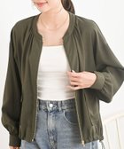 【アールピーエス/rps】のノーカラーブラウスジャケット 人気、トレンドファッション・服の通販 founy(ファニー) ファッション Fashion レディースファッション Fashion for Women アウター Coat / Outerwear Collection レディースジャケット・軽アウター Jackets とろみ Fluid, Flowy Fabric ギャザー Gathered, Ruffled フラップ Flap, Flap Pocket ブルゾン Blouson, Bomber Jacket ポケット Pocket, Pocket Detail エレガント 上品 Elegant 再入荷 Restock / Back in Stock thumbnail カーキ|ID: prp329100004918467 ipo3291000000036890521