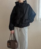 【リベルモア/libelle more】の【テフロン加工/防汚機能/撥水】Eツイルギャザーブルゾン マウンテンパーカー 人気、トレンドファッション・服の通販 founy(ファニー) ファッション Fashion レディースファッション Fashion for Women アウター Coat / Outerwear Collection ブルゾンジャケット・スポーティアウター Blouson Jackets トップス・カットソー Cut & Sew Tops レディースパーカー・カジュアルフーディー Casual Hoodies & Sweatshirts ギャザー Gathered, Ruffled ショート Short, Short Length ツイル Twist, Twisted Detail バランス Balance, Style Balance パーカー Hoodie, Parka フラップ Flap, Flap Pocket ポケット Pocket, Pocket Detail エレガント 上品 Elegant thumbnail クロ|ID: prp329100004918472 ipo3291000000036890540