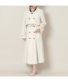 【ウィルセレクション/WILLSELECTION】のリボンスリーブ3WAYトレンチコート 人気、トレンドファッション・服の通販 founy(ファニー) ファッション Fashion レディースファッション Fashion for Women アウター Coat / Outerwear Collection コート・ロングコート・ピーコート Long Coats, Peacoats & More トレンチコート / 春秋の定番アウター Trench Coats なめらか Smooth, Silky Texture インナー Innerwear クラシカル Classical, Vintage-Inspired ショート Short, Short Length ジャケット Jacket, Outerwear スリーブ Sleeve, Long Sleeve / Short Sleeve トレンチ Trench, Trench Coat リボン Ribbon, Bow エレガント 上品 Elegant |ID:prp329100004918483