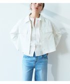 【ノーク/N.O.R.C】の【トリアセリネン】ステンカラーブルゾン 人気、トレンドファッション・服の通販 founy(ファニー) ファッション Fashion レディースファッション Fashion for Women アウター Coat / Outerwear Collection ブルゾンジャケット・スポーティアウター Blouson Jackets 春 Spring クラシック Classic, Timeless Style 吸水 Absorbent, Quick-Dry シンプル Simple, Minimal ネップ Nepp, Slub Yarn パッチ Patch, Appliqué ブルゾン Blouson, Bomber Jacket ポケット Pocket, Pocket Detail リネン Linen, Linen Fabric リラックス Relax, Relaxed Fit S/S・春夏 SS, Spring/Summer, Warm Season 夏 Summer エレガント 上品 Elegant thumbnail ホワイト|ID: prp329100004918488 ipo3291000000036890611