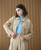 【ノーク/N.O.R.C】の【トリアセリネン】ステンカラーブルゾン 人気、トレンドファッション・服の通販 founy(ファニー) ファッション Fashion レディースファッション Fashion for Women アウター Coat / Outerwear Collection ブルゾンジャケット・スポーティアウター Blouson Jackets 春 Spring クラシック Classic, Timeless Style 吸水 Absorbent, Quick-Dry シンプル Simple, Minimal ネップ Nepp, Slub Yarn パッチ Patch, Appliqué ブルゾン Blouson, Bomber Jacket ポケット Pocket, Pocket Detail リネン Linen, Linen Fabric リラックス Relax, Relaxed Fit S/S・春夏 SS, Spring/Summer, Warm Season 夏 Summer エレガント 上品 Elegant thumbnail ベージュ|ID: prp329100004918488 ipo3291000000036890612