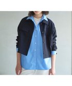 【ノーク/N.O.R.C】の【トリアセリネン】ステンカラーブルゾン 人気、トレンドファッション・服の通販 founy(ファニー) ファッション Fashion レディースファッション Fashion for Women アウター Coat / Outerwear Collection ブルゾンジャケット・スポーティアウター Blouson Jackets 春 Spring クラシック Classic, Timeless Style 吸水 Absorbent, Quick-Dry シンプル Simple, Minimal ネップ Nepp, Slub Yarn パッチ Patch, Appliqué ブルゾン Blouson, Bomber Jacket ポケット Pocket, Pocket Detail リネン Linen, Linen Fabric リラックス Relax, Relaxed Fit S/S・春夏 SS, Spring/Summer, Warm Season 夏 Summer エレガント 上品 Elegant thumbnail ネイビー|ID: prp329100004918488 ipo3291000000036890613