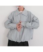 【リアン/Lian】のフェイクレザーバルーンジャケット 人気、トレンドファッション・服の通販 founy(ファニー) ファッション Fashion レディースファッション Fashion for Women アウター Coat / Outerwear Collection レディースジャケット・軽アウター Jackets ミドル Middle Length, Mid Height thumbnail ブルー|ID: prp329100004918497 ipo3291000000036890642