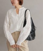 【ジャーナルスタンダード レリューム/JOURNAL STANDARD relume】の《追加2》パッチワークレースシャツ 人気、トレンドファッション・服の通販 founy(ファニー) ファッション Fashion レディースファッション Fashion for Women トップス・カットソー Cut & Sew Tops シャツ・ブラウス・オフィスカジュアル Elegant Blouses & Button-Ups 2026年 2026 ミックス Mix, Mixed Style thumbnail ホワイト|ID: prp329100004919206 ipo3291000000036903214