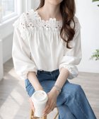 【アミュレット/Amulet】の【Amulet】肩レーストップス ホワイト|ID: prp329100004919215 ipo3291000000036903267