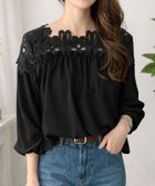 【アミュレット/Amulet】の【Amulet】肩レーストップス ブラック|ID: prp329100004919215 ipo3291000000036903271