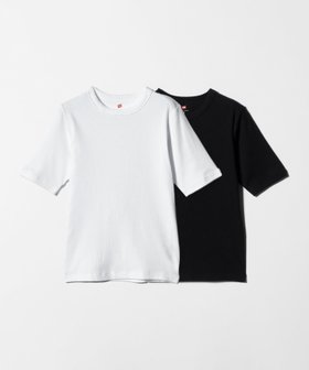 【ユナイテッドアローズ/UNITED ARROWS】の【別注】 Hanes 2PACK リブ Tシャツ 人気、トレンドファッション・服の通販 founy(ファニー) ファッション Fashion レディースファッション Fashion for Women トップス・カットソー Cut & Sew Tops シャツ・ブラウス・オフィスカジュアル Elegant Blouses & Button-Ups ロングTシャツ・Tシャツ Longline T-Shirts & Tees ショート Short, Short Length スリーブ Sleeve, Long Sleeve / Short Sleeve フィット Fit, Slim Fit 人気 Popular, Best Seller 別注 Limited Edition, Custom Order |ID:prp329100004919216