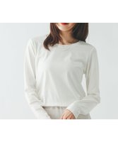 【グローバルワーク/GLOBAL WORK】のFffit エフィット/やわらかストレッチクルー長袖T/一部店舗限定/645033 人気、トレンドファッション・服の通販 founy(ファニー) ファッション Fashion レディースファッション Fashion for Women トップス・カットソー Cut & Sew Tops おすすめ Recommended / Our Picks インナー Innerwear カーディガン Cardigan, Knitwear ジャケット Jacket, Outerwear ストレッチ Stretch, Stretchy Fabric パターン Pattern, Design Print フィット Fit, Slim Fit ロング Long, Long-Length 吸水 Absorbent, Quick-Dry 無地 Plain, Solid Color 長袖 Long Sleeve, Full Sleeve |ID:prp329100004919218