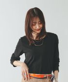 【グローバルワーク/GLOBAL WORK】のFffit エフィット/やわらかストレッチクルー長袖T/一部店舗限定/645033 人気、トレンドファッション・服の通販 founy(ファニー) ファッション Fashion レディースファッション Fashion for Women トップス・カットソー Cut & Sew Tops おすすめ Recommended / Our Picks インナー Innerwear カーディガン Cardigan, Knitwear ジャケット Jacket, Outerwear ストレッチ Stretch, Stretchy Fabric パターン Pattern, Design Print フィット Fit, Slim Fit ロング Long, Long-Length 吸水 Absorbent, Quick-Dry 無地 Plain, Solid Color 長袖 Long Sleeve, Full Sleeve thumbnail ブラック09|ID: prp329100004919218 ipo3291000000036903298