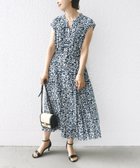 【シップス フォー ウィメン/SHIPS】の【WEB限定】 洗濯機可能 ドット 花柄 サイド プリーツ フレンチスリーブ ワンピース 人気、トレンドファッション・服の通販 founy(ファニー) ファッション Fashion レディースファッション Fashion for Women ワンピース Dresses スキッパー Skipper, Open Collar スリーブ Sleeve, Long Sleeve / Short Sleeve ドット Polka Dot, Dot Pattern フレンチ French, French Style プリント Print, Printed Pattern プリーツ Pleats, Pleated thumbnail ネイビー|ID: prp329100004919223 ipo3291000000036903400