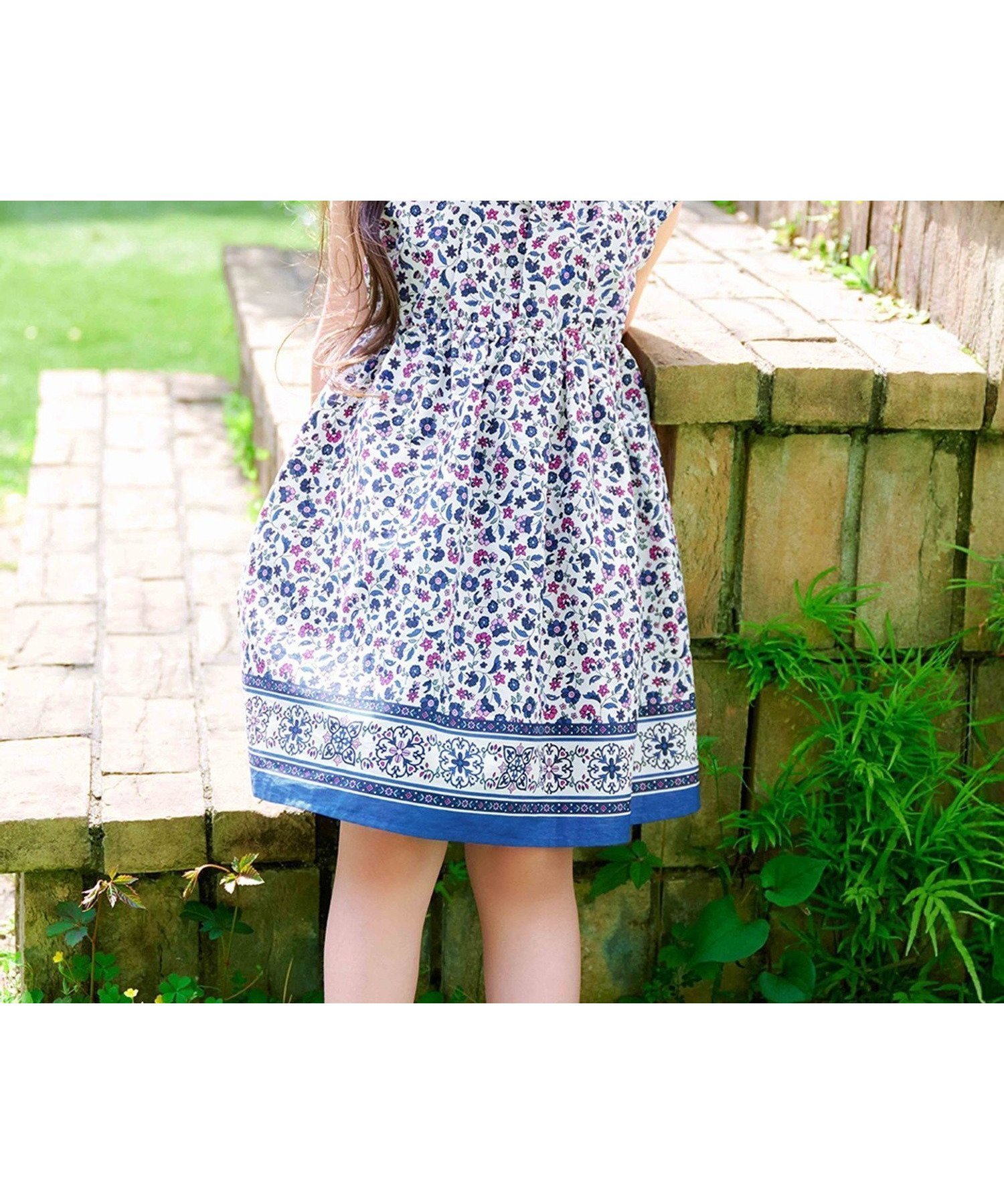 【エニー/ANY / KIDS】の総柄 サマーワンピース インテリア・キッズ・メンズ・レディースファッション・服の通販 founy(ファニー) 　ファッション　Fashion　キッズファッション　Fashion for Kids　ワンピース　Dresses　アニマル　Animal Print　サマー　Summer, Summer Style　ポケット　Pocket, Pocket Detail　夏　Summer　モロッカン[775]|ID: prp329100004919239 ipo3291000000036903621