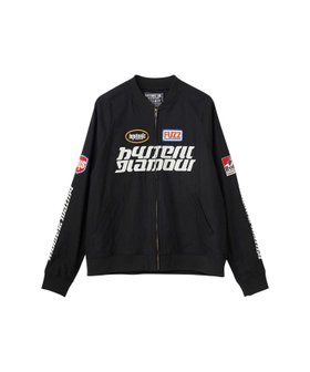 【ヒステリックグラマー/HYSTERIC GLAMOUR / MEN】のSOUND EXPERIENCE リブブルゾン 人気、トレンドファッション・服の通販 founy(ファニー) ファッション Fashion メンズファッション Fashion for Men クラシック Classic, Timeless Style グラフィック Graphic, Graphic Design ジャケット Jacket, Outerwear ツイル Twist, Twisted Detail ブルゾン Blouson, Bomber Jacket プリント Print, Printed Pattern モチーフ Motif, Design Theme レース Lace, Lace Fabric 定番 Standard, Basic Item |ID:prp329100004919246