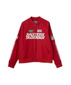 【ヒステリックグラマー/HYSTERIC GLAMOUR / MEN】のSOUND EXPERIENCE リブブルゾン 人気、トレンドファッション・服の通販 founy(ファニー) ファッション Fashion メンズファッション Fashion for Men クラシック Classic, Timeless Style グラフィック Graphic, Graphic Design ジャケット Jacket, Outerwear ツイル Twist, Twisted Detail ブルゾン Blouson, Bomber Jacket プリント Print, Printed Pattern モチーフ Motif, Design Theme レース Lace, Lace Fabric 定番 Standard, Basic Item thumbnail レッド|ID: prp329100004919246 ipo3291000000036903696