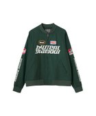 【ヒステリックグラマー/HYSTERIC GLAMOUR / MEN】のSOUND EXPERIENCE リブブルゾン 人気、トレンドファッション・服の通販 founy(ファニー) ファッション Fashion メンズファッション Fashion for Men クラシック Classic, Timeless Style グラフィック Graphic, Graphic Design ジャケット Jacket, Outerwear ツイル Twist, Twisted Detail ブルゾン Blouson, Bomber Jacket プリント Print, Printed Pattern モチーフ Motif, Design Theme レース Lace, Lace Fabric 定番 Standard, Basic Item thumbnail グリーン|ID: prp329100004919246 ipo3291000000036903699