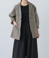 【かぐれ/kagure / URBAN RESEARCH】の『ユニセックス』Tailored jacket 人気、トレンドファッション・服の通販 founy(ファニー) ファッション Fashion レディースファッション Fashion for Women アウター Coat / Outerwear Collection レディースジャケット・軽アウター Jackets 秋 Autumn カーディガン Cardigan, Knitwear コレクション Collection, Seasonal Line サロペット Overalls, Salopette ジャケット Jacket, Outerwear フランス France, French リネン Linen, Linen Fabric 冬 Winter / This Winter A/W・秋冬 Autumn/Winter エレガント 上品 Elegant 2025年 2025 2025-2026秋冬・A/W Autumn/Winter 2025–26 AW25–26 |ID:prp329100004919257