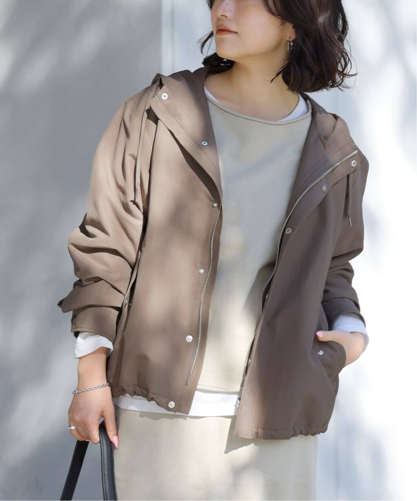 【ジャーナルスタンダード レリューム/JOURNAL STANDARD relume】の撥水グログランマウンテンパーカー 人気、トレンドファッション・服の通販 founy(ファニー) 　ファッション　Fashion　レディースファッション　Fashion for Women　トップス・カットソー　Cut & Sew Tops　レディースパーカー・カジュアルフーディー　Casual Hoodies & Sweatshirts　2026年　2026　デニム　Denim, Jeans Material　ドローコード　Drawcord, Drawstring Cord　パーカー　Hoodie, Parka　ベーシック　Basic, Essential　 other-1|ID: prp329100004919259 ipo3291000000036903764