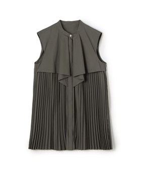 【トゥモローランド/TOMORROWLAND】のスパンブロード フロントドレープブラウス 人気、トレンドファッション・服の通販 founy(ファニー) ファッション Fashion レディースファッション Fashion for Women トップス・カットソー Cut & Sew Tops シャツ・ブラウス・オフィスカジュアル Elegant Blouses & Button-Ups おすすめ Recommended / Our Picks カーディガン Cardigan, Knitwear フロント Front, Front Design ブロード Broadcloth, Fine Cotton プリーツ Pleats, Pleated エレガント 上品 Elegant |ID:prp329100004919265