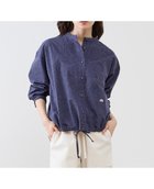 【メルローズ クレール/MELROSE claire】の《別注》【 The Duchess Designs/ザ ダッチェス デザイン】綿麻裾ドロストシャツ ネイビー|ID:prp329100004919267