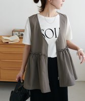 【ディスコート/Discoat】の【WEB限定】ジップベスト 人気、トレンドファッション・服の通販 founy(ファニー) ファッション Fashion レディースファッション Fashion for Women アウター Coat / Outerwear Collection トップス・カットソー Cut & Sew Tops ベスト&ジレ / 重ね着スタイル Vests & Gilets おすすめ Recommended / Our Picks カットソー Cut and Sewn Top カーゴパンツ Cargo Pants, Utility Pants ギャザー Gathered, Ruffled シアー Sheer, See-Through ジップ Zip, Zipper スラックス Slacks, Dress Pants チュニック Tunic, Long Top デニム Denim, Jeans Material トレンド Trend, Trending Now フェミニン Feminine, Girly リブニット Rib Knit, Ribbed Knit 羽織 Haori, Light Jacket |ID:prp329100004919269