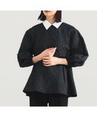 【デミルクス ビームス/Demi-Luxe BEAMS】の【手洗い可能】フクレ織り アタッチドカラー ブラウス* ビームスセレモニー2026 オフィスカジュアル きれいめカジュアル オンオフ兼用 通勤服 人気、トレンドファッション・服の通販 founy(ファニー) ファッション Fashion レディースファッション Fashion for Women トップス・カットソー Cut & Sew Tops シャツ・ブラウス・オフィスカジュアル Elegant Blouses & Button-Ups エレガント 上品 Elegant スリーブ Sleeve, Long Sleeve / Short Sleeve タイトスカート Pencil Skirt, Tight Skirt ペプラム Peplum, Flared Hem セレモニー Ceremony ビジネス 仕事 通勤 Business / Work / Commuting thumbnail BLACK|ID: prp329100004919276 ipo3291000000036903831