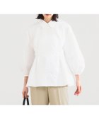 【デミルクス ビームス/Demi-Luxe BEAMS】の【手洗い可能】フクレ織り アタッチドカラー ブラウス* ビームスセレモニー2026 オフィスカジュアル きれいめカジュアル オンオフ兼用 通勤服 人気、トレンドファッション・服の通販 founy(ファニー) ファッション Fashion レディースファッション Fashion for Women トップス・カットソー Cut & Sew Tops シャツ・ブラウス・オフィスカジュアル Elegant Blouses & Button-Ups エレガント 上品 Elegant スリーブ Sleeve, Long Sleeve / Short Sleeve タイトスカート Pencil Skirt, Tight Skirt ペプラム Peplum, Flared Hem セレモニー Ceremony ビジネス 仕事 通勤 Business / Work / Commuting thumbnail WHITE|ID: prp329100004919276 ipo3291000000036903832