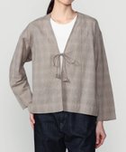 【ビショップ/Bshop】のファインラインチェック カーディガンシャツ WOMEN 人気、トレンドファッション・服の通販 founy(ファニー) ファッション Fashion レディースファッション Fashion for Women トップス・カットソー Cut & Sew Tops カーディガン・羽織り Layered Style Cardigans シャツ・ブラウス・オフィスカジュアル Elegant Blouses & Button-Ups インド Indian Textile カーディガン Cardigan, Knitwear タッセル Tassel, Fringe チェック Check, Plaid, Tartan フロント Front, Front Design ベーシック Basic, Essential 長袖 Long Sleeve, Full Sleeve thumbnail BEIGE系1|ID: prp329100004919277 ipo3291000000036903835