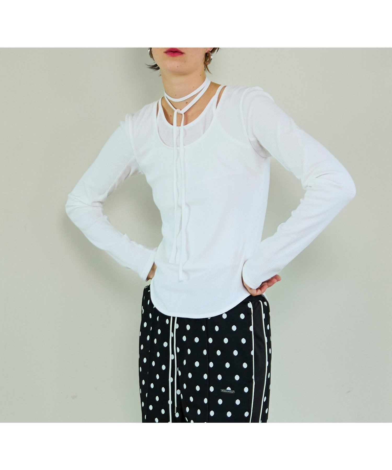 【メゾンスペシャル/MAISON SPECIAL】のLayered Rib Top インテリア・キッズ・メンズ・レディースファッション・服の通販 founy(ファニー) 　ファッション　Fashion　レディースファッション　Fashion for Women　ワンピース　Dresses　カットソー　Cut and Sewn Top　トレンド　Trend, Trending Now　WHT|ID: prp329100004919280 ipo3291000000036903848
