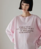 【ローリーズファーム/LOWRYS FARM】のロゴフォトロンT 人気、トレンドファッション・服の通販 founy(ファニー) ファッション Fashion レディースファッション Fashion for Women トップス・カットソー Cut & Sew Tops ロングTシャツ・Tシャツ Longline T-Shirts & Tees インナー Innerwear ジャケット Jacket, Outerwear ベーシック Basic, Essential ヴィンテージ Vintage Style thumbnail ピンク21|ID: prp329100004919285 ipo3291000000036903875