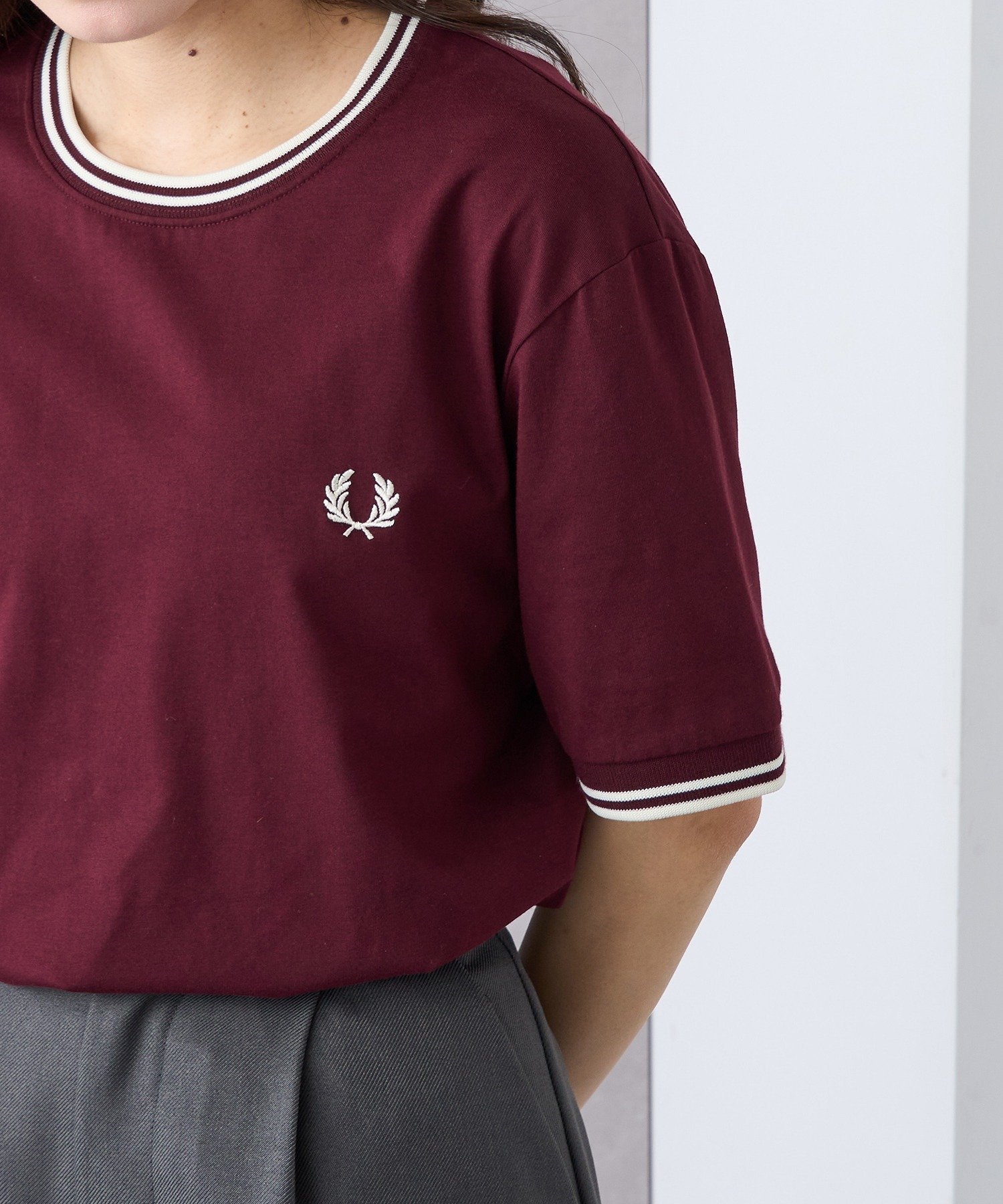【カセットチャート/Cassette Chart】のFRED PERRY/TWIN TIPPED T-SHIRT M1588 フレッドペリー Tシャツ インテリア・キッズ・メンズ・レディースファッション・服の通販 founy(ファニー) ファッション Fashion レディースファッション Fashion for Women トップス・カットソー Cut & Sew Tops シャツ・ブラウス・オフィスカジュアル Elegant Blouses & Button-Ups ロングTシャツ・Tシャツ Longline T-Shirts & Tees アクセサリー Fashion Accessories カーゴパンツ Cargo Pants, Utility Pants クラシック Classic, Timeless Style 軽量 Lightweight, Ultra Light サンダル Sandals, Summer Shoes シルバー Silver, Metallic Silver シンプル Simple, Minimal スニーカー Sneakers, Trainers スラックス Slacks, Dress Pants デニム Denim, Jeans Material トレンド Trend, Trending Now 人気 Popular, Best Seller ハーフ Half, Half-Length フィット Fit, Slim Fit フォーマル Formal, Dressy ボトム Bottoms, Lower Wear ポロシャツ Polo Shirt, Collared Tee モッズコート Mods Coat, Military Parka レギュラー Regular, Standard Fit ワンポイント One Point, Statement Accent おすすめ Recommended / Our Picks エレガント 上品 Elegant BGD2|ID: prp329100004919288 ipo3291000000036903886