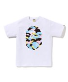 【ア ベイシング エイプ/A BATHING APE】のNEW MULTI CAMO BIG APE HEAD TEE 人気、トレンドファッション・服の通販 founy(ファニー) ファッション Fashion レディースファッション Fashion for Women インナー Innerwear クラシック Classic, Timeless Style グラフィック Graphic, Graphic Design ショート Short, Short Length スリーブ Sleeve, Long Sleeve / Short Sleeve パターン Pattern, Design Print プリント Print, Printed Pattern ラバー Rubber, Rubber Sole thumbnail WHITE|ID: prp329100004919290 ipo3291000000036903898